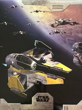 2005 Star Wars Poster Aprox Size 24x36 Inches